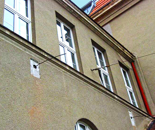 Statické zajištění HV, tělocvična Brno