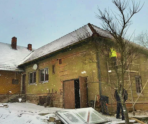 Statické zajištění, RD u Brna