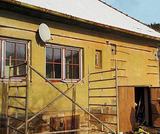 Statické zajištění, RD u Brna
